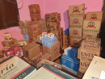 Incautan toneladas de contrabando en Villa Hayes - Nacionales - ABC Color