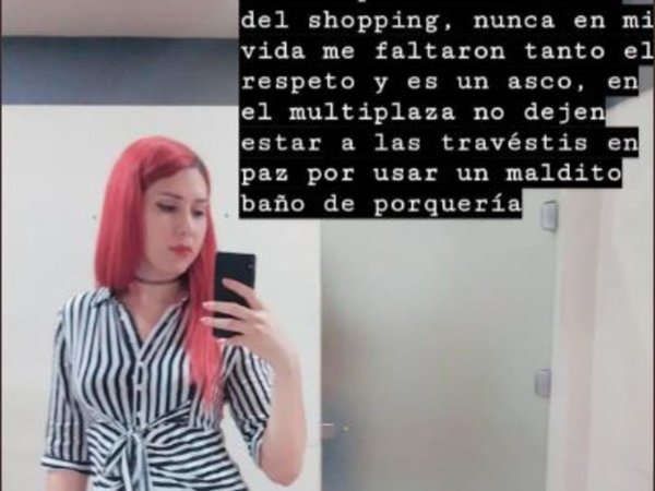 No quieren a travestis en baños de mujeres | discriminación, LGTBI, shopping