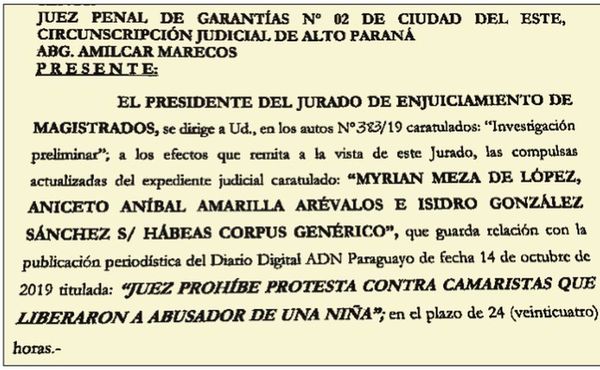 CDE: Un juez prohíbe escraches a camaristas y el JEM interviene