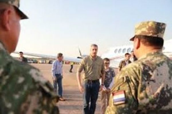 Mario Abdo adelanta que fortalecera las Fuerzas Armadas para dar lucha al crimen organizado