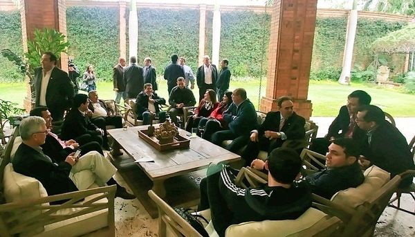 Diputados de Añetete se reúnen con Horacio Cartes para lograr unidad política de la ANR