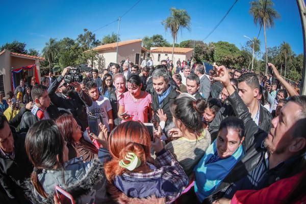 Mario Abdo se traslada a Guairá para entregar  viviendas en comunidades  indígenas