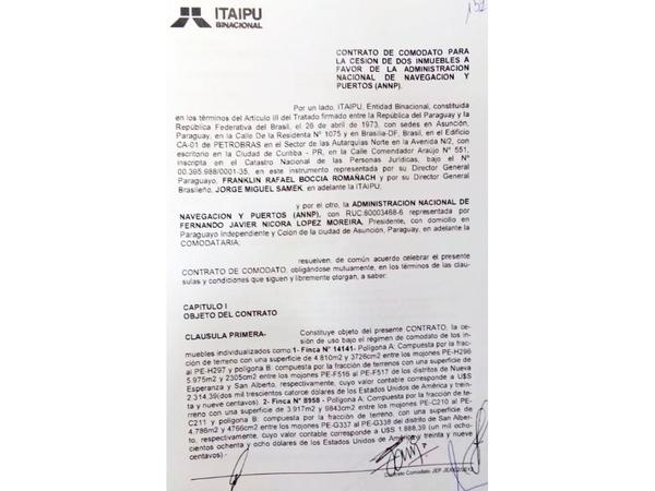 Cesiones de Itaipú para  ANNP usan área protegida y no tienen control