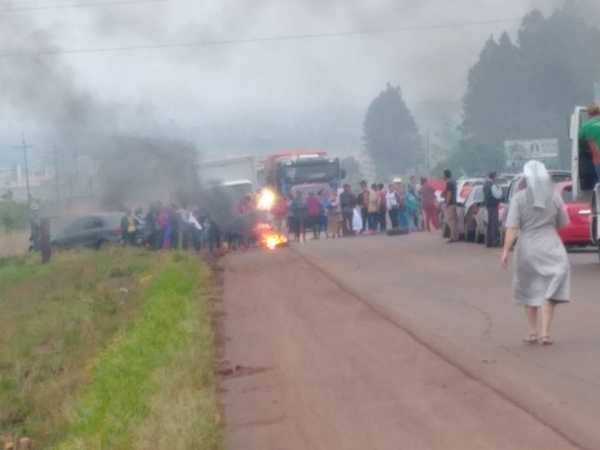 Niño resulta herido durante despeje de ruta en Pedro Juan Caballero