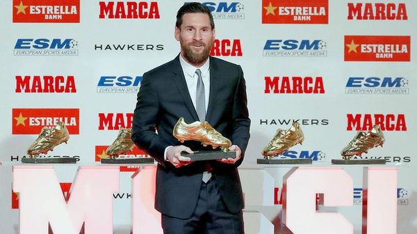 Messi recibirá la sexta Bota de Oro - Fútbol - ABC Color