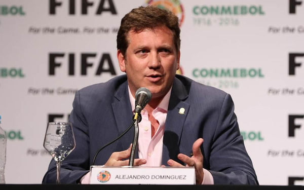 Domínguez responde a quienes dicen que “la Conmebol es de River”