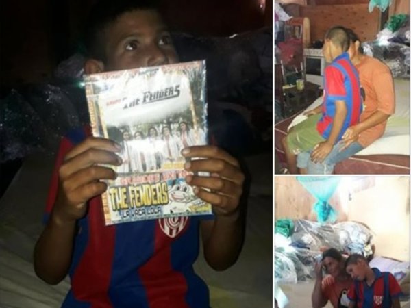 Niño sueña con ver a The Fenders en vivo