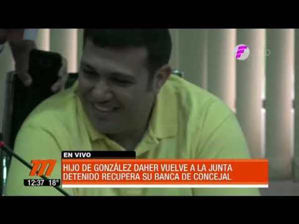 Hijo de González Daher vuelve a la Junta