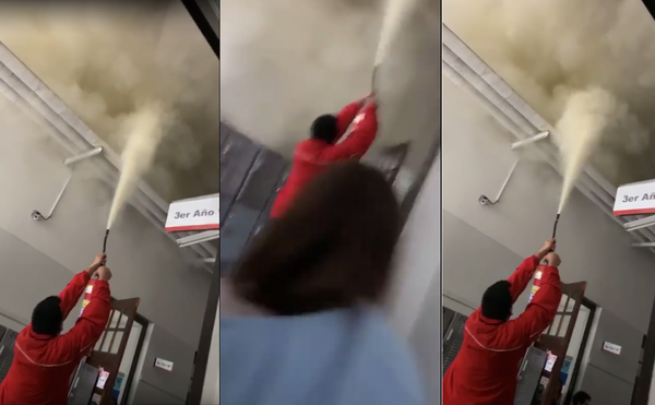 Controlan principio de incendio en el Colegio Internacional » Ñanduti