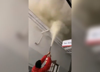 Principio de incendio en el Inter no paso de un susto