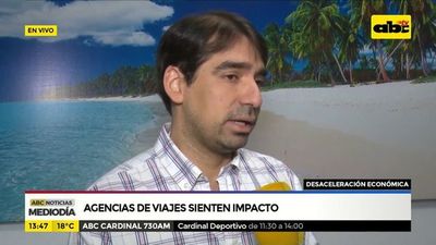 Agencias de viajes sienten impacto de la desaceleración económica - ABC Noticias - ABC Color