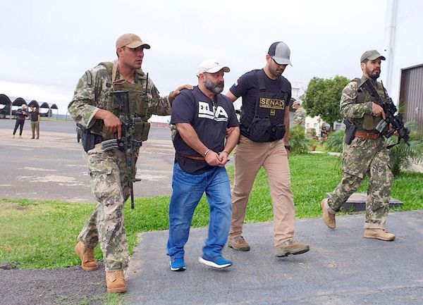 Capo narco ya se encuentra bajo custodia de autoridades brasileñas