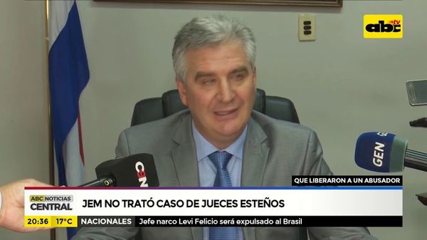 JEM no trató caso de jueces esteños - ABC Noticias - ABC Color
