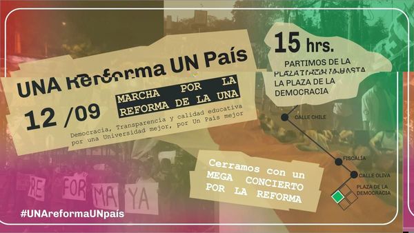 Estudiantes de la UNA invitan a sumarse a marcha por la Reforma del Estatuto
