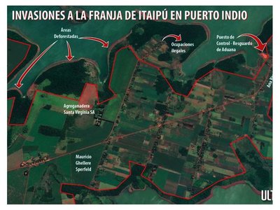 Embarcaderos cedidos por Itaipú a la ANNP cohabitan con  invasiones