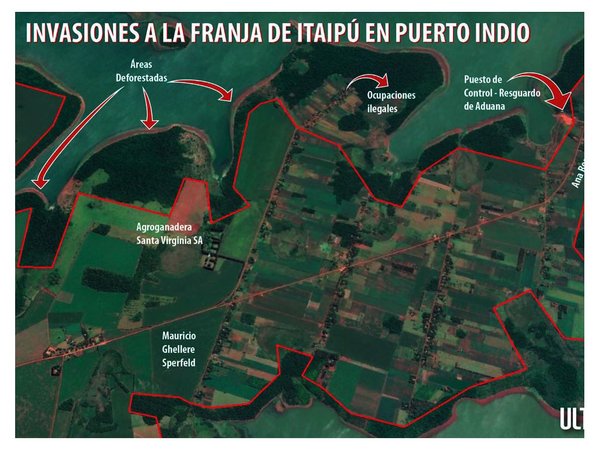 Embarcaderos cedidos por Itaipú a la ANNP cohabitan con invasiones