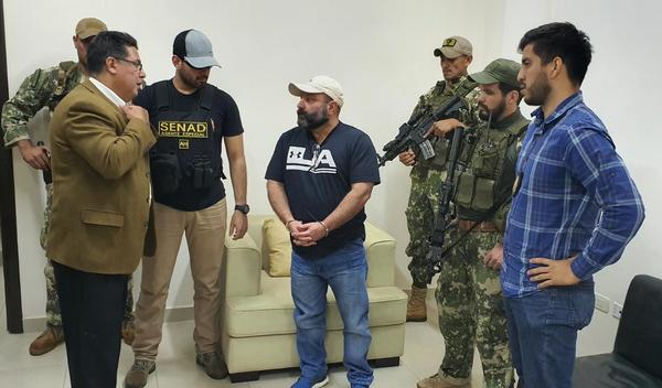Jefe Narco fue expulsado del país y entregado a las autoridades del Brasil