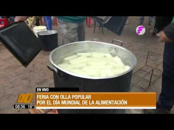 Feria con olla popular por el Día Mundial de la Alimentación