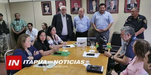 LA AIDI ENTREGÓ IMPORTANTES EQUIPOS PARA LA POLICÍA NACIONAL