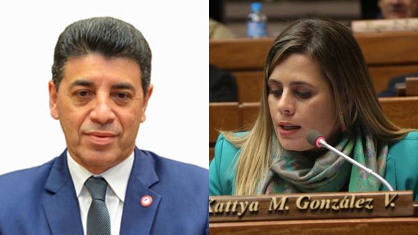 Pelea opositora: Victor Ríos enojado con Kattya González por ley contra legisladores-rectores