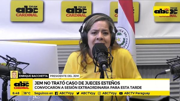 JEM no trató caso de jueces esteños - ABC Noticias - ABC Color