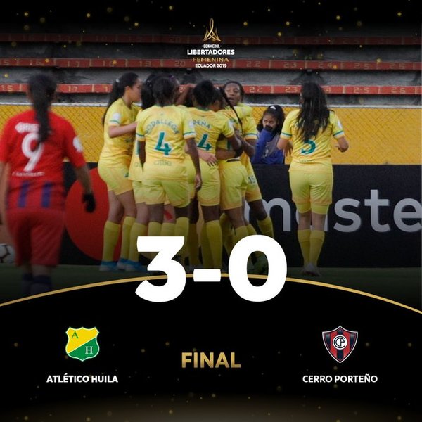 Huila pisa terreno de cuartos de final en la Libertadores femenina tras golear a Cerro Porteño - .::RADIO NACIONAL::.