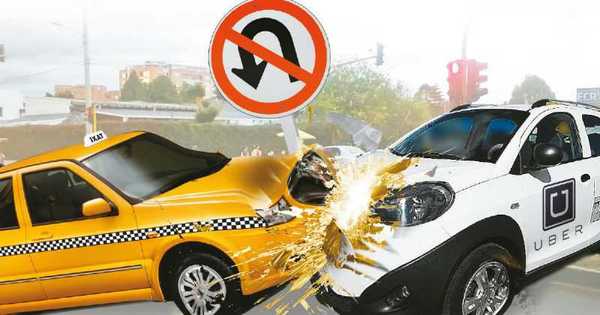 Incidentes entre Taxistas y Ubers, prólogo de una guerra que se viene - Informate Paraguay