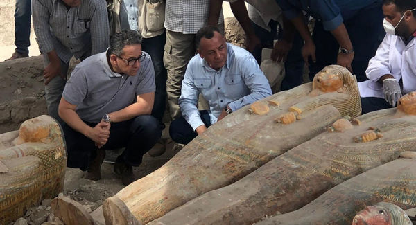 Hallan 20 ataúdes del Antiguo Egipto en Luxor: "Un descubrimiento asombroso" » Ñanduti