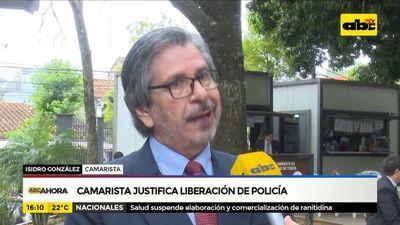 Camarista justifica liberación de policía abusador - ABC Noticias - ABC Color