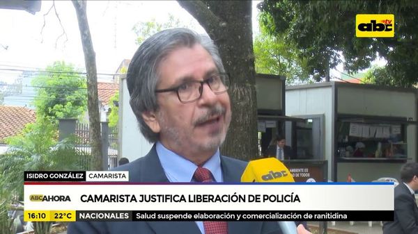 Camarista justifica liberación de policía abusador - ABC Noticias - ABC Color