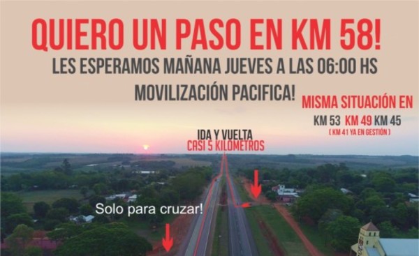 Preparan movilización en Yguazú contra Tape Porã