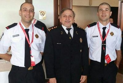 Bomberos participan de congreso sobre prevención