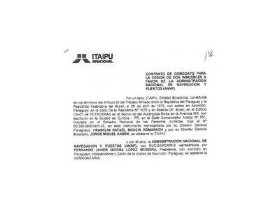 ANNP dice que no tiene nada que ver con puertos que Itaipú le cedió