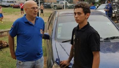 Rescatan en Mora Cué un automotor robado en Asunción