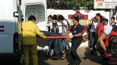Investigarán causa de derrumbe que dejó 13 estudiantes heridos