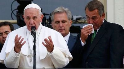 Renuncia de congresista que lloró ante el papa sorprendió en EUA