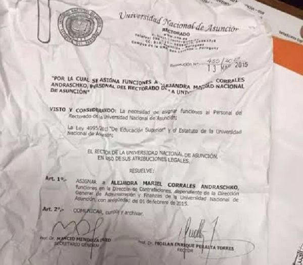 Intentaron ocultar documentos sobre familiares de Froilán