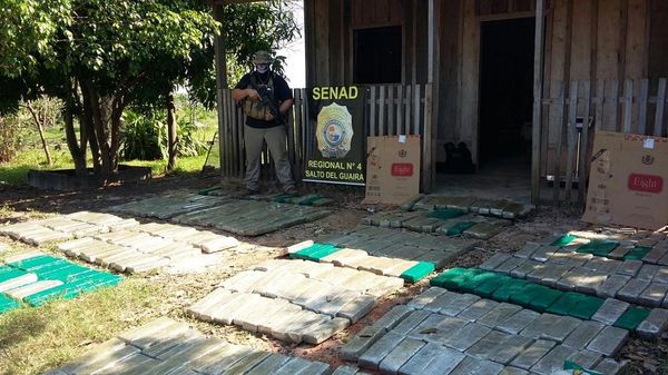 Decomisan marihuana oculta en cajas de cigarrillos de Cartes