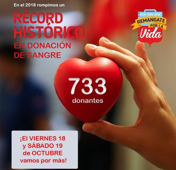 Instan a donar sangre: Remangate por la vida