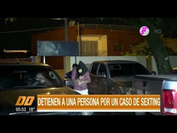 Detienen a un hombre por supuesto caso de sexting