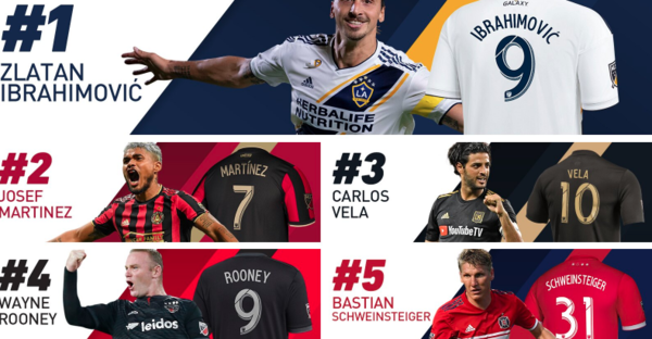 La camiseta de un paraguayo es una de las más vendidas en la MLS