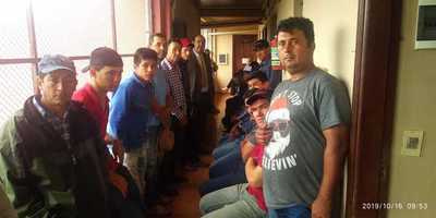 Tomateros imputados por coacción grave, resistencia y perturbación de la paz » Ñanduti