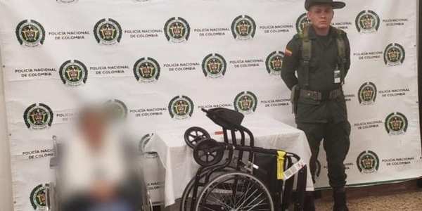 Cae anciana por transportar 3 kilos de cocaína en su silla de rueda | Noticias Paraguay