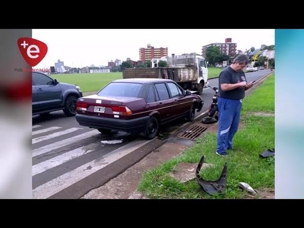 MOTOCICLISTA GRAVE TRAS ACCIDENTE Y FAMILIARES DENUNCIAN SUP. OMISIÓN DE AUXILIO