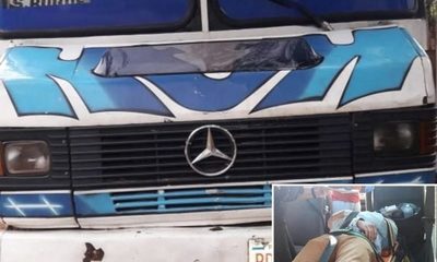 Ómnibus de la empresa Ciudad Jardín embiste a motociclista