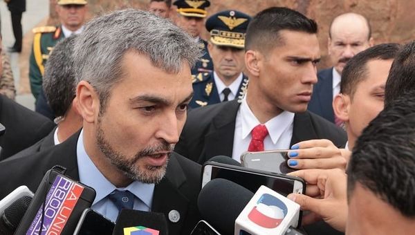 Mario Abdo admite "yo soy el presidente" ante las críticas por nombramiento de Acevedo