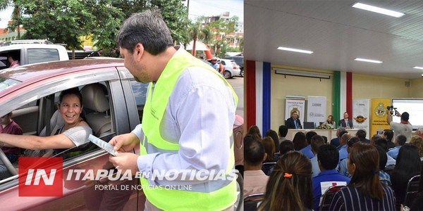 SE CUMPLIÓ ESTA MAÑANA LA JORNADA DE EDUCACIÓN Y SEGURIDAD VIAL EN LA GOBERNACIÓN