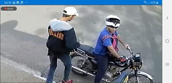 Dos maleantes habrían perpetrado dos asaltos en un mismo día - Nacionales - ABC Color