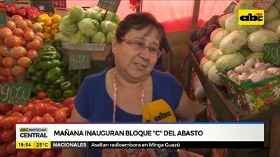 Mañana inauguran bloque “C” del abasto - ABC Noticias - ABC Color