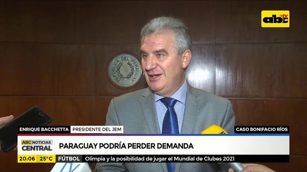Paraguay tiene todas las de perder en el caso Bonifacio Ríos - ABC Noticias - ABC Color